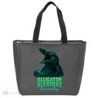 Alligator Alcatraz Beast Of The Bay Tote Bag thumb 0