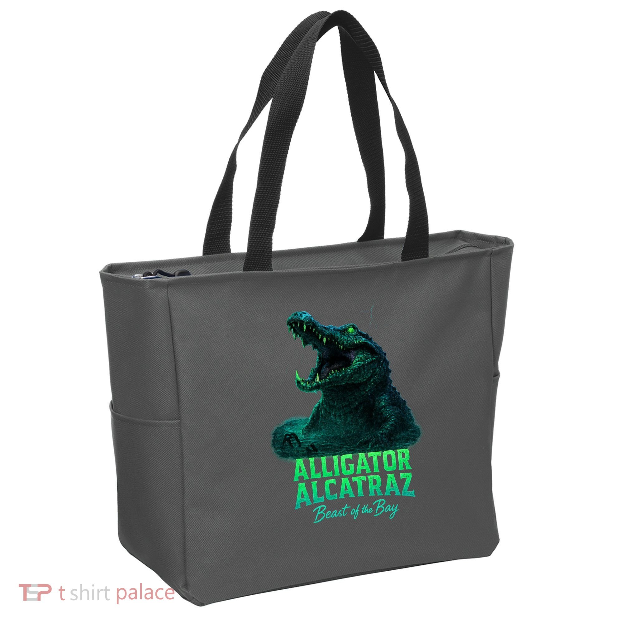 Alligator Alcatraz Beast Of The Bay Tote Bag
