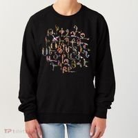 Armenian Alphabet Birds Armenia Symbols Women's Sweatshirt thumb 0