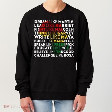African American Black History Historical Figures Women's Sweatshirt