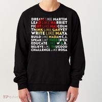 African American Black History Historical Figures Women's Sweatshirt thumb 0