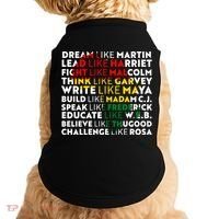 African American Black History Historical Figures Doggie Tank thumb 0