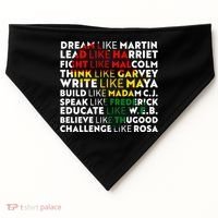 African American Black History Historical Figures USA-Made Doggie Bandana thumb 0