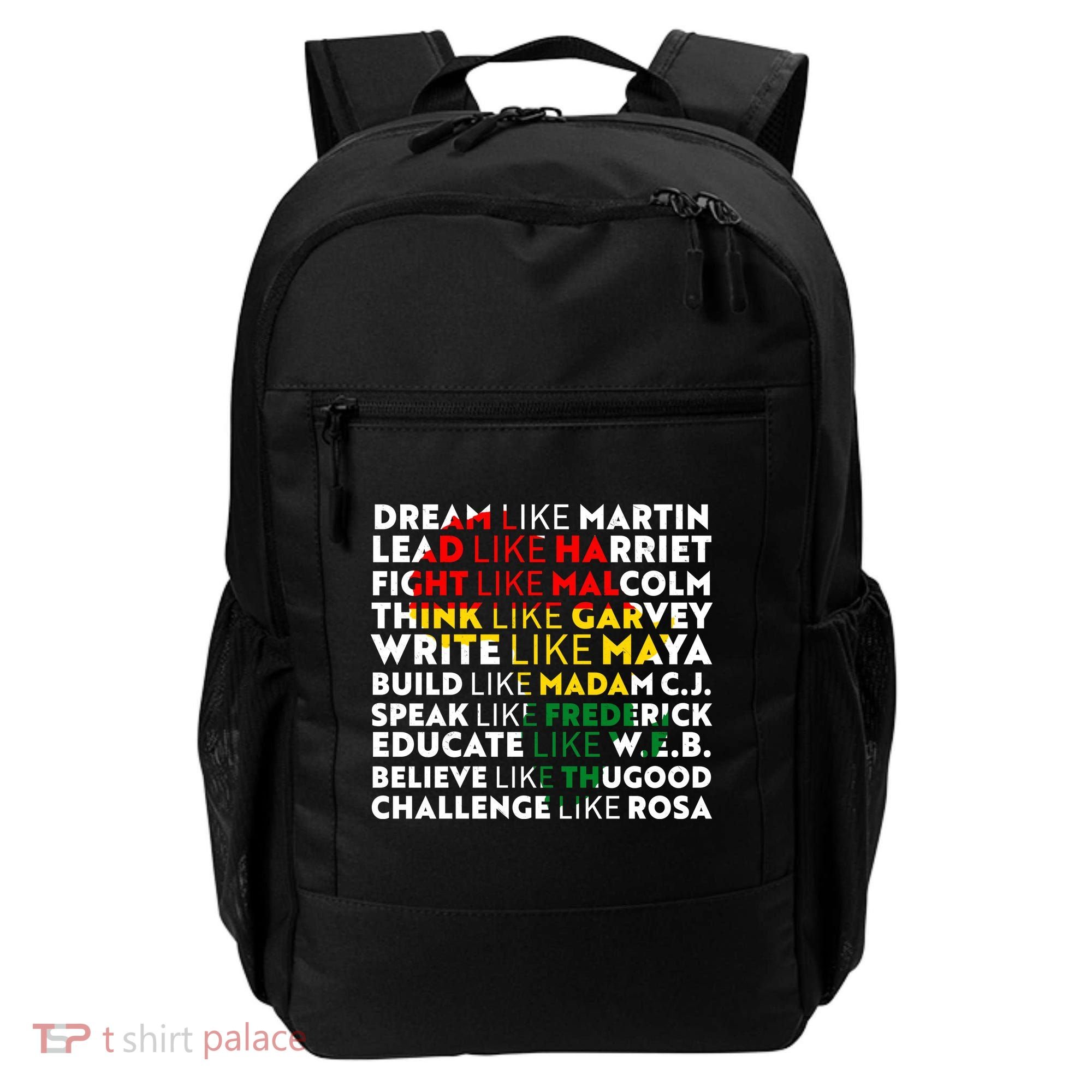 African American Black History Historical Figures Backpack