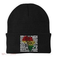 African American Black History Historical Figures Beanie thumb 0