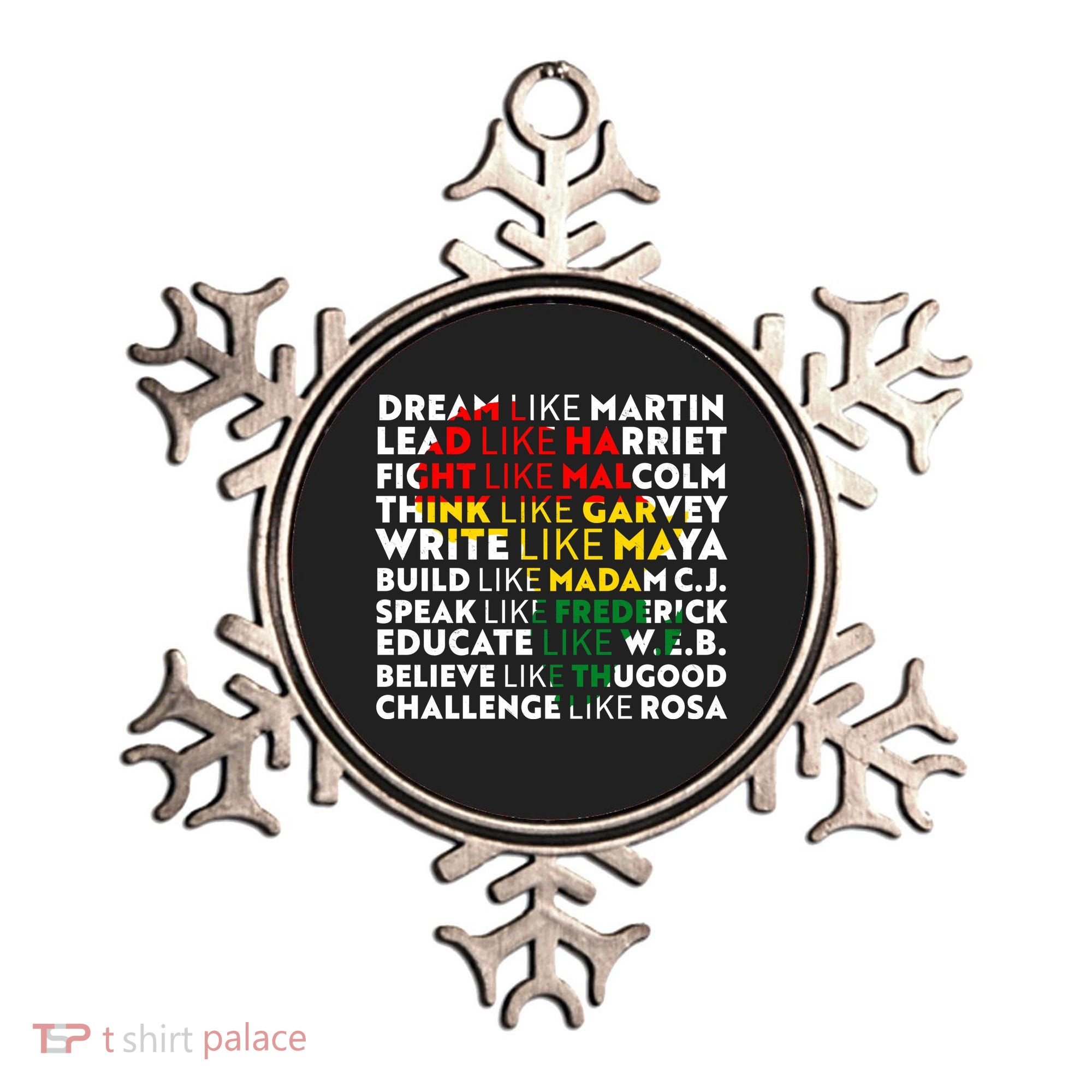 African American Black History Historical Figures Ornament