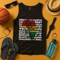 African American Black History Historical Figures Tank Top thumb 4