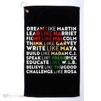 African American Black History Historical Figures Golf Towel thumb 0