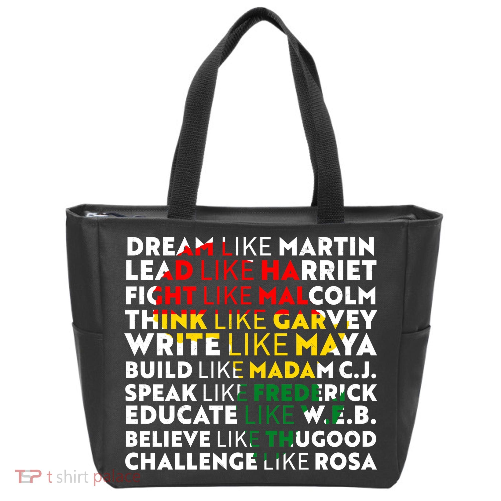 African American Black History Historical Figures Tote Bag