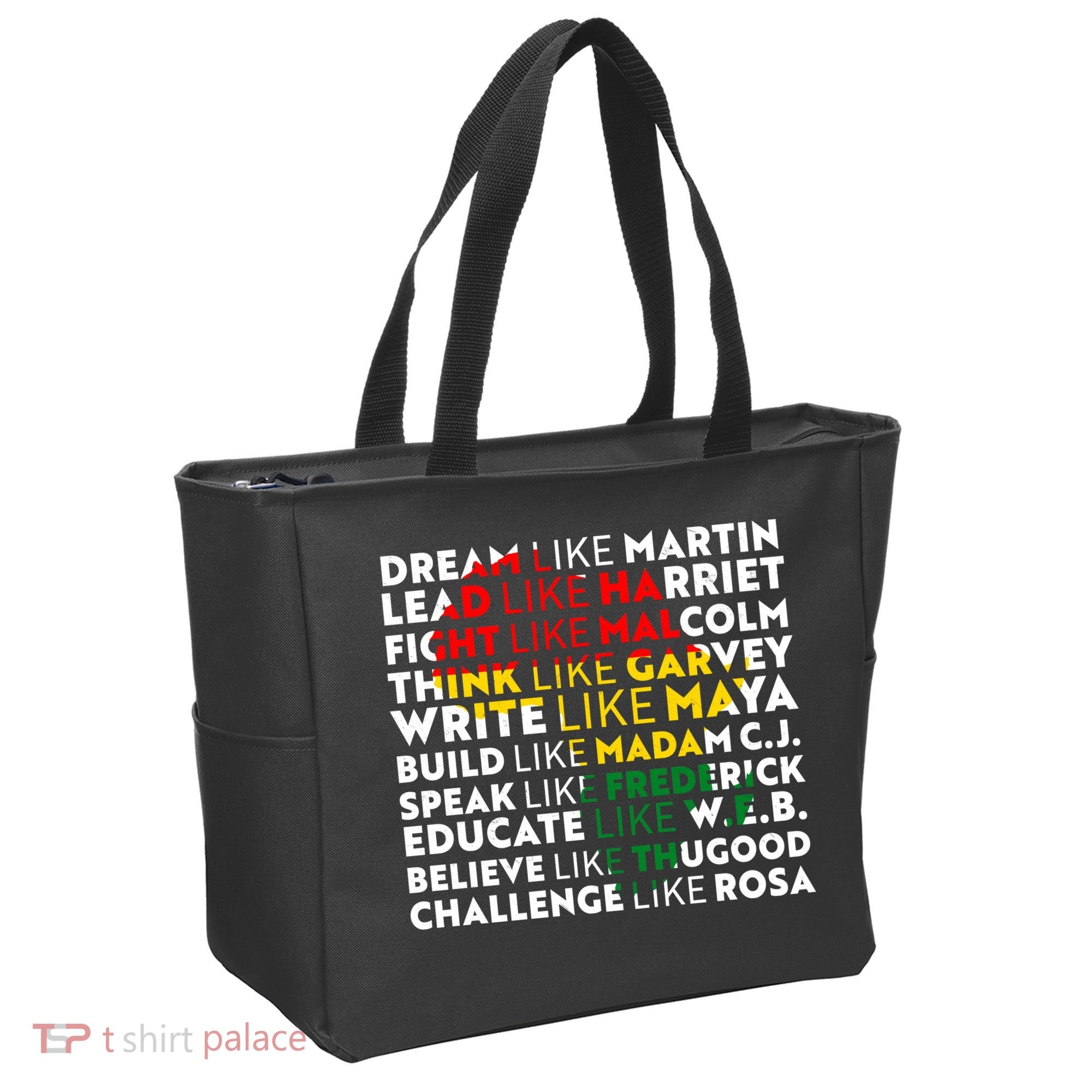 African American Black History Historical Figures Tote Bag