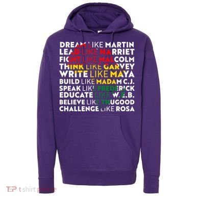 African American Black History Historical Figures Hoodie