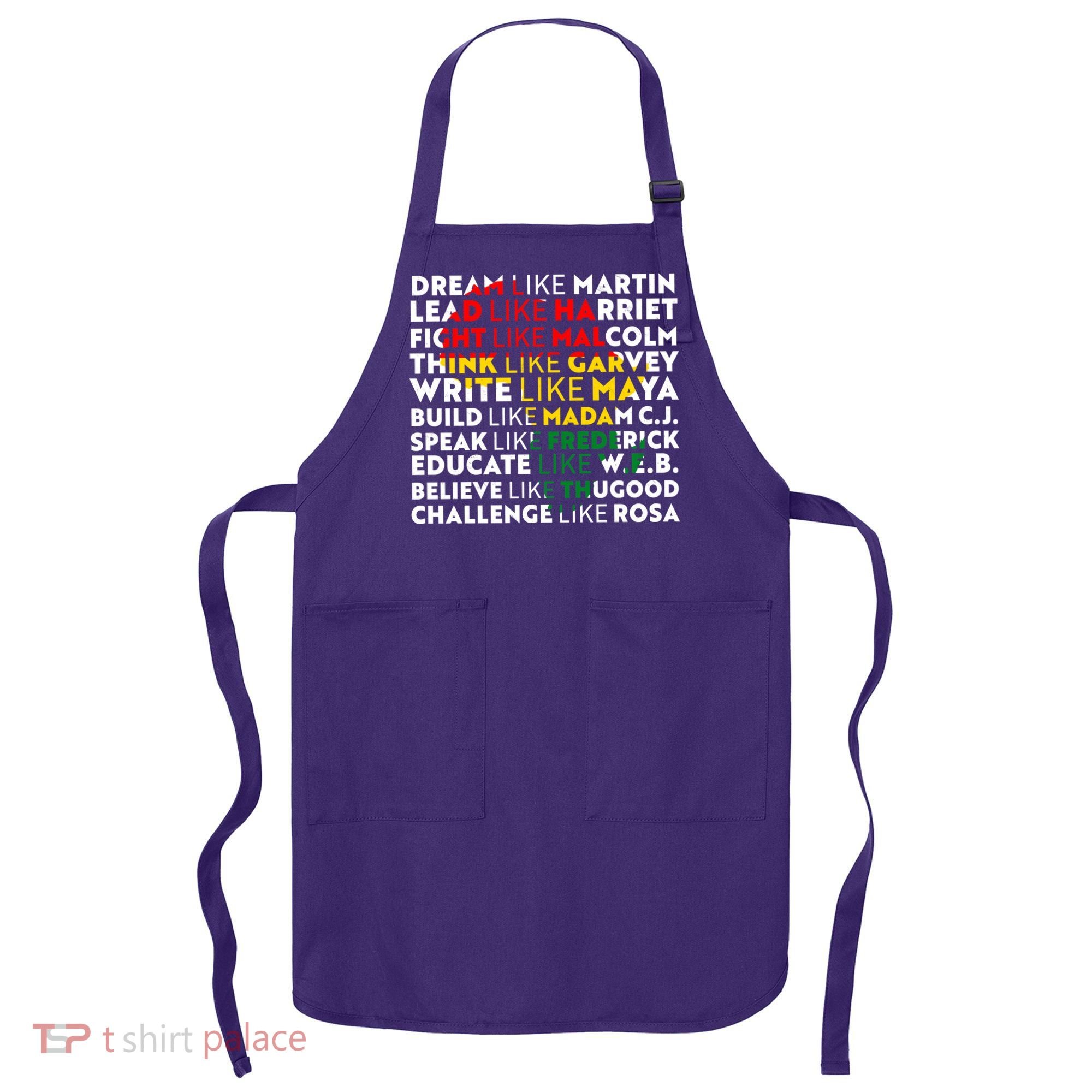African American Black History Historical Figures Apron