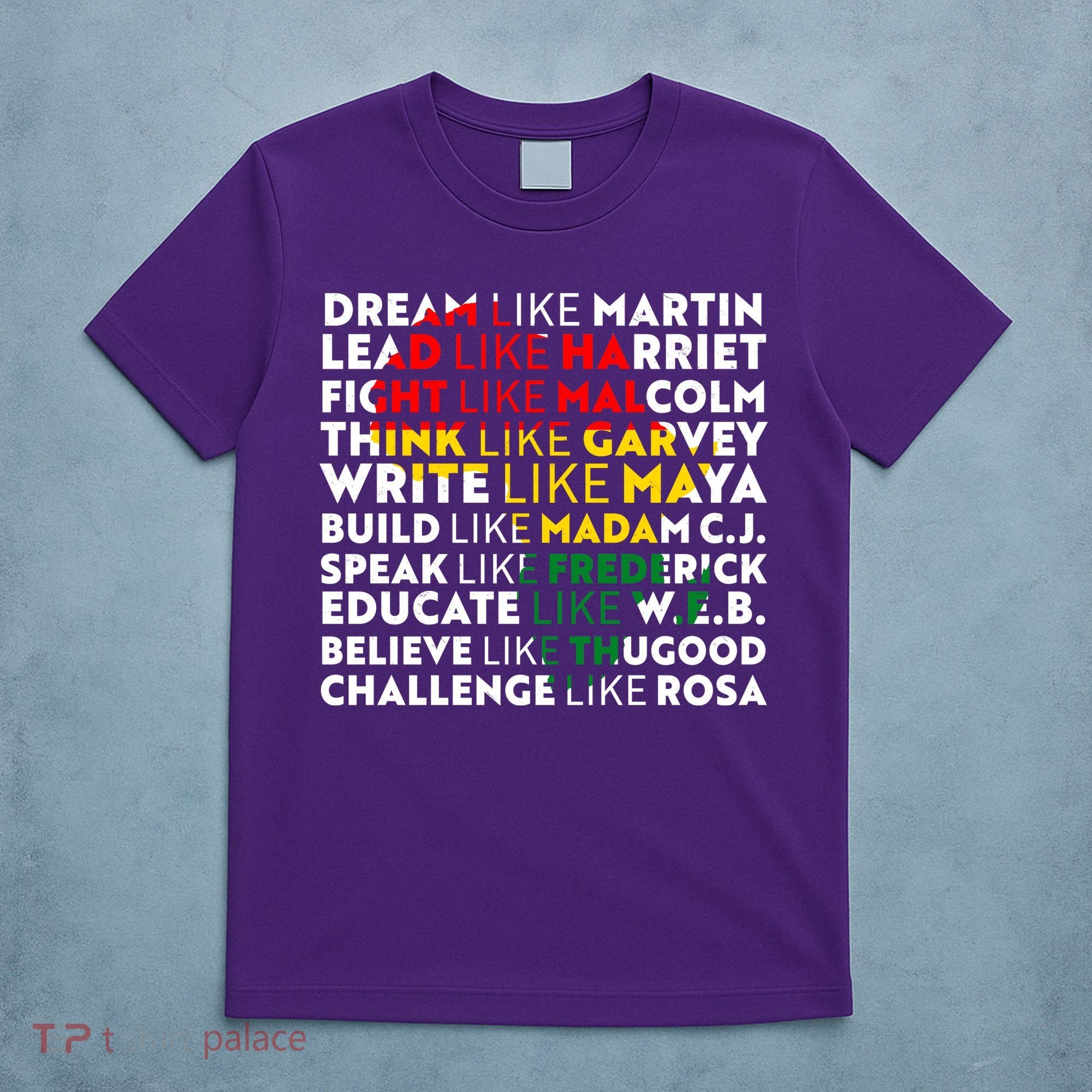 African American Black History Historical Figures T-Shirt