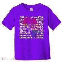 African American Black History Historical Figures Toddler T-Shirt thumb 0