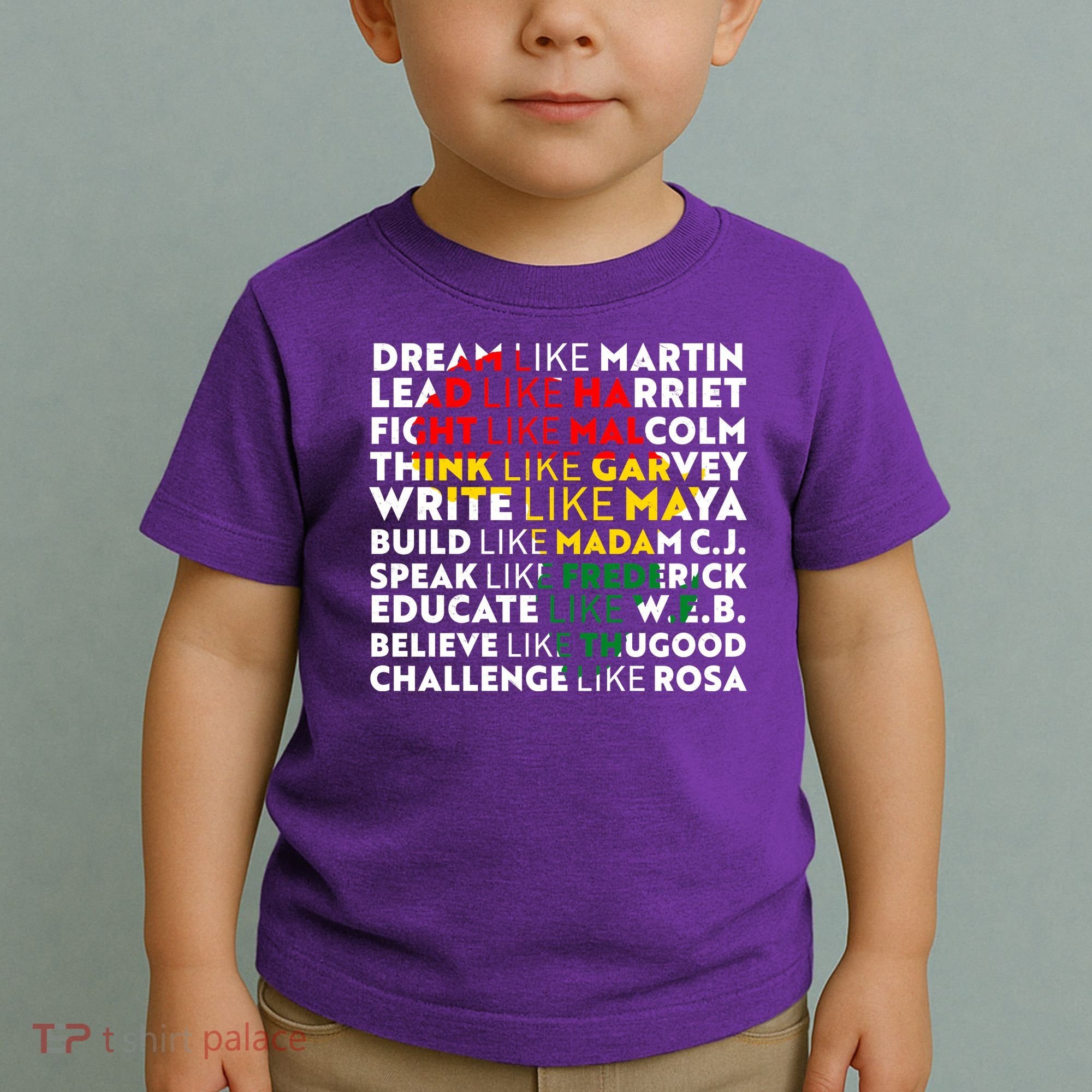 African American Black History Historical Figures Toddler T-Shirt