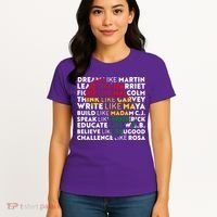 African American Black History Historical Figures Women's T-Shirt thumb 4
