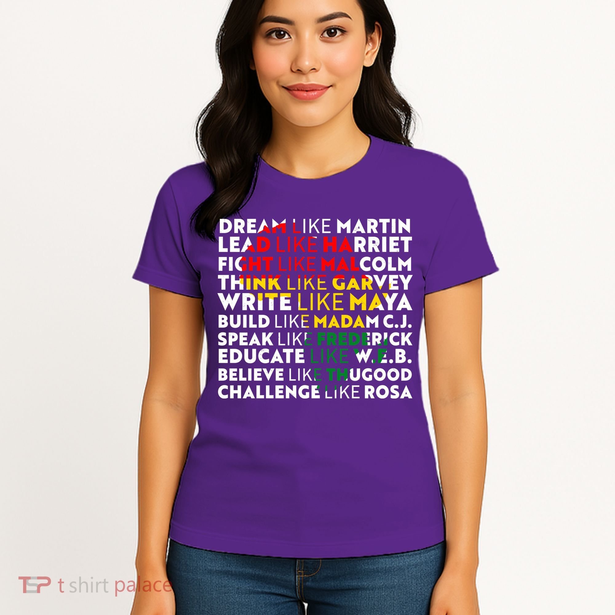 African American Black History Historical Figures Women's T-Shirt