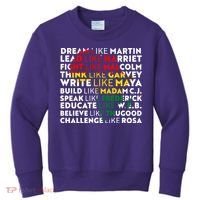 African American Black History Historical Figures Kids Sweatshirt thumb 0