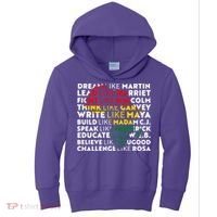 African American Black History Historical Figures Kids Hoodie thumb 0