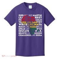 African American Black History Historical Figures Kids T-Shirt thumb 0