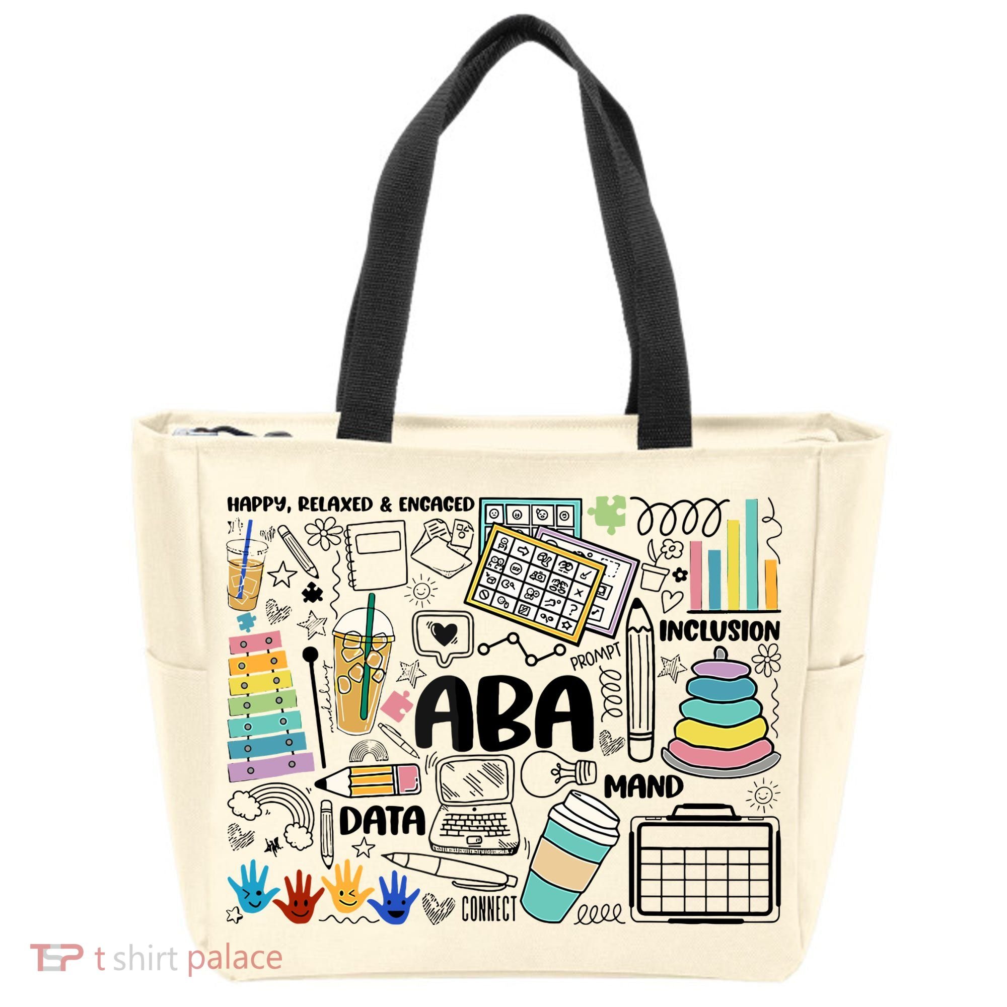 Aba Applied Behavior Analysis Bcba Behavior Analyst Autism Tote Bag