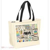 Aba Applied Behavior Analysis Bcba Behavior Analyst Autism Tote Bag thumb 2