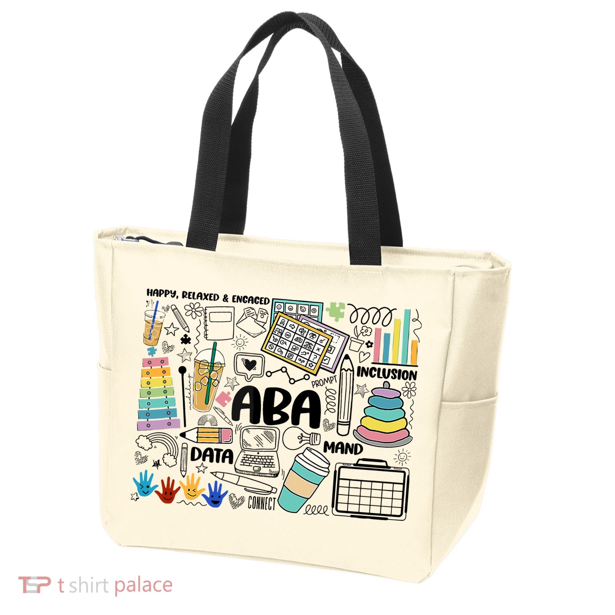 Aba Applied Behavior Analysis Bcba Behavior Analyst Autism Tote Bag