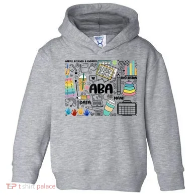Aba Applied Behavior Analysis Bcba Behavior Analyst Autism Toddler Hoodie