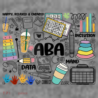 Aba Applied Behavior Analysis Bcba Behavior Analyst Autism Toddler Hoodie thumb 2
