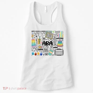 Aba Applied Behavior Analysis Bcba Behavior Analyst Autism Women's Tank Top