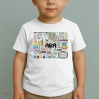 Aba Applied Behavior Analysis Bcba Behavior Analyst Autism Toddler T-Shirt thumb 2