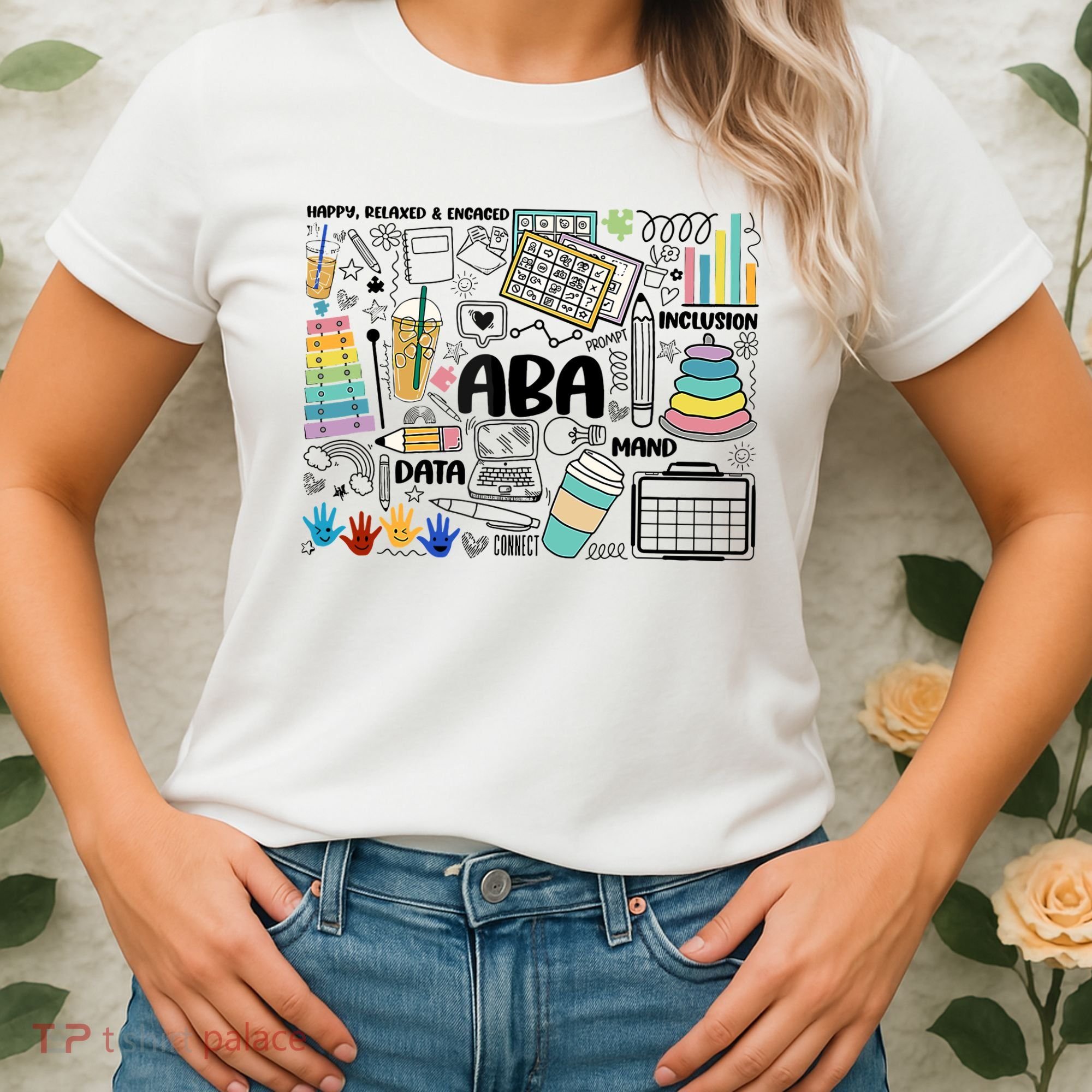 Aba Applied Behavior Analysis Bcba Behavior Analyst Autism Women's T-Shirt