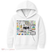 Aba Applied Behavior Analysis Bcba Behavior Analyst Autism Kids Hoodie thumb 0