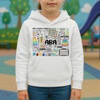 Aba Applied Behavior Analysis Bcba Behavior Analyst Autism Kids Hoodie thumb 3