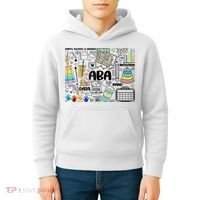 Aba Applied Behavior Analysis Bcba Behavior Analyst Autism Kids Hoodie thumb 4