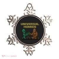 Aliens and bigfoot are homies Ornament thumb 0
