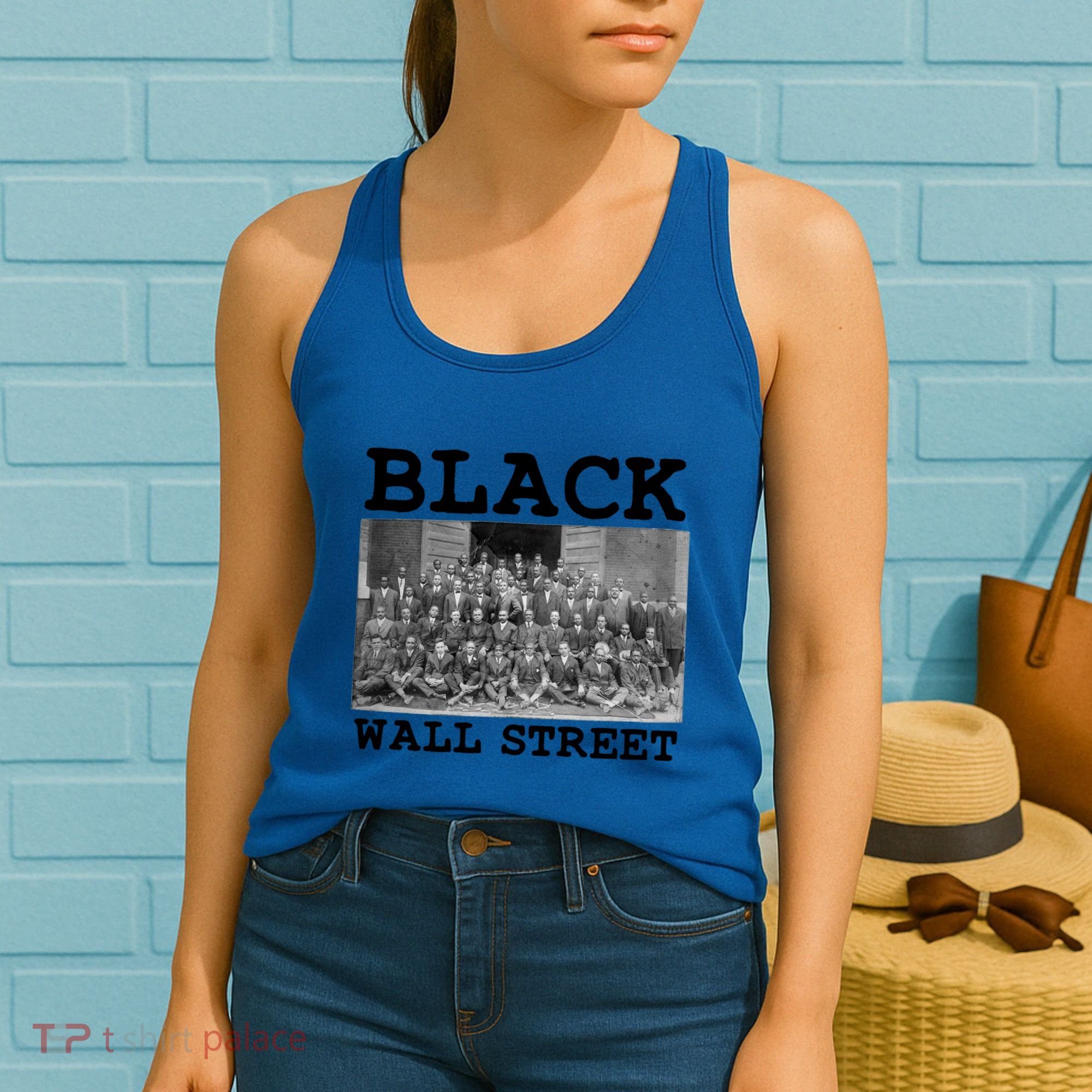 African American Business Black History Black Wall Street Cool Gift Women's Tank Top