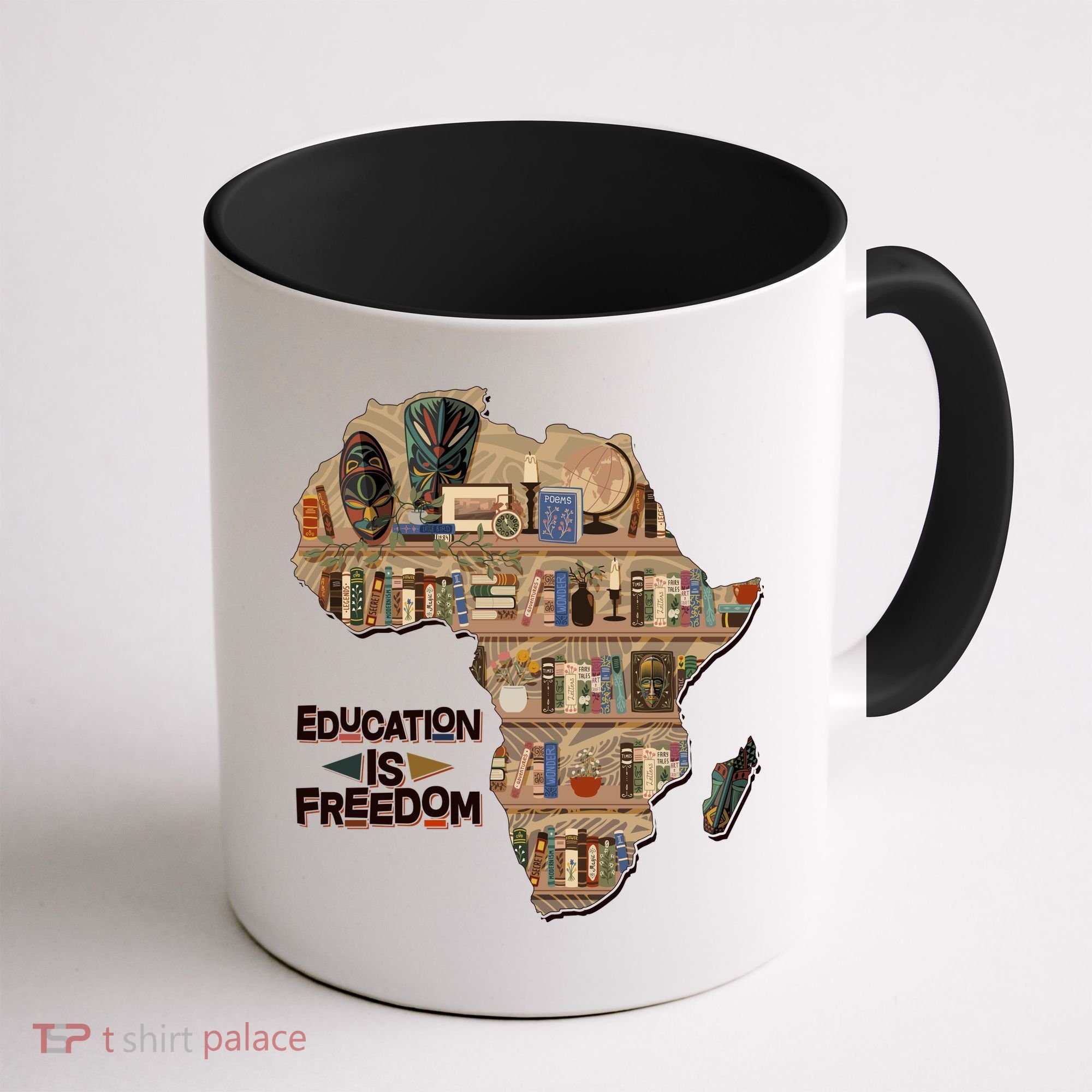 African American Black History Education Is Freedom Coffee Mug