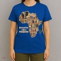 African American Black History Education Is Freedom T-Shirt thumb 4