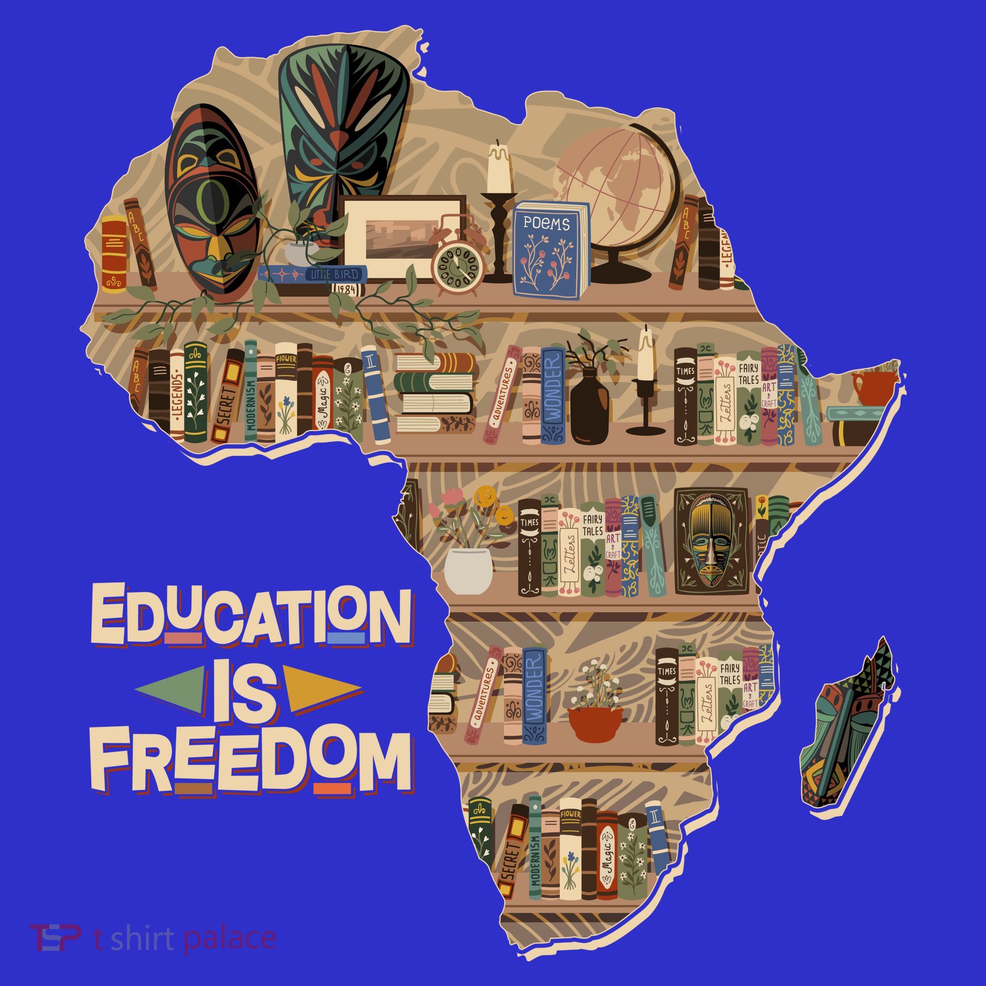 African American Black History Education Is Freedom T-Shirt