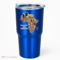 African American Black History Education Is Freedom Tumbler thumb 0
