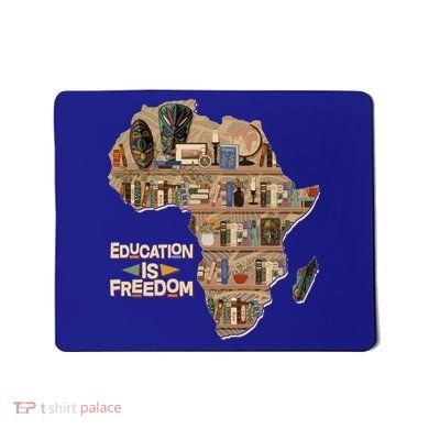 African American Black History Education Is Freedom Mousepad