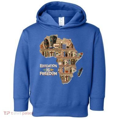 African American Black History Education Is Freedom Toddler Hoodie