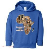African American Black History Education Is Freedom Toddler Hoodie thumb 0