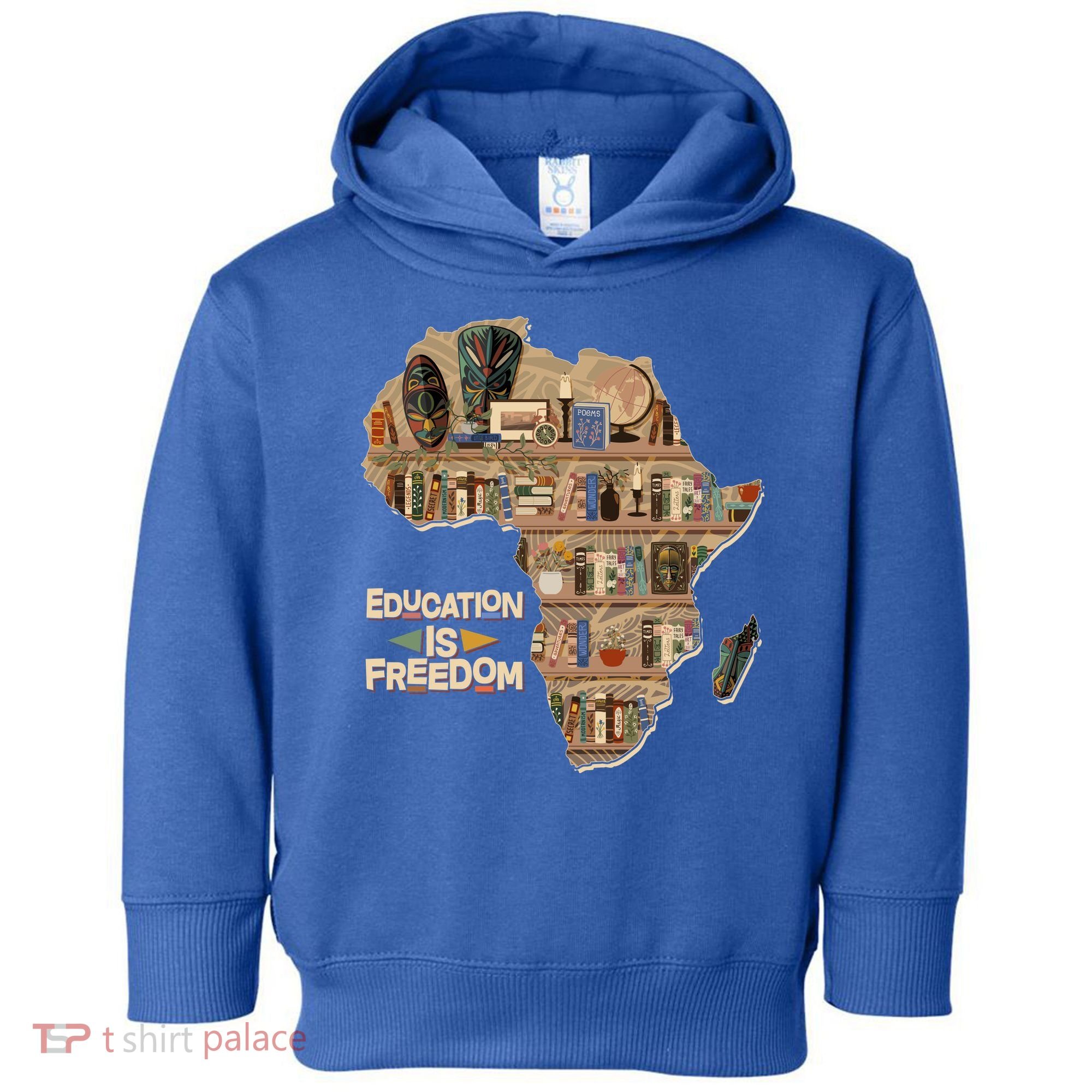 African American Black History Education Is Freedom Toddler Hoodie