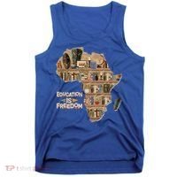 African American Black History Education Is Freedom Tank Top thumb 0