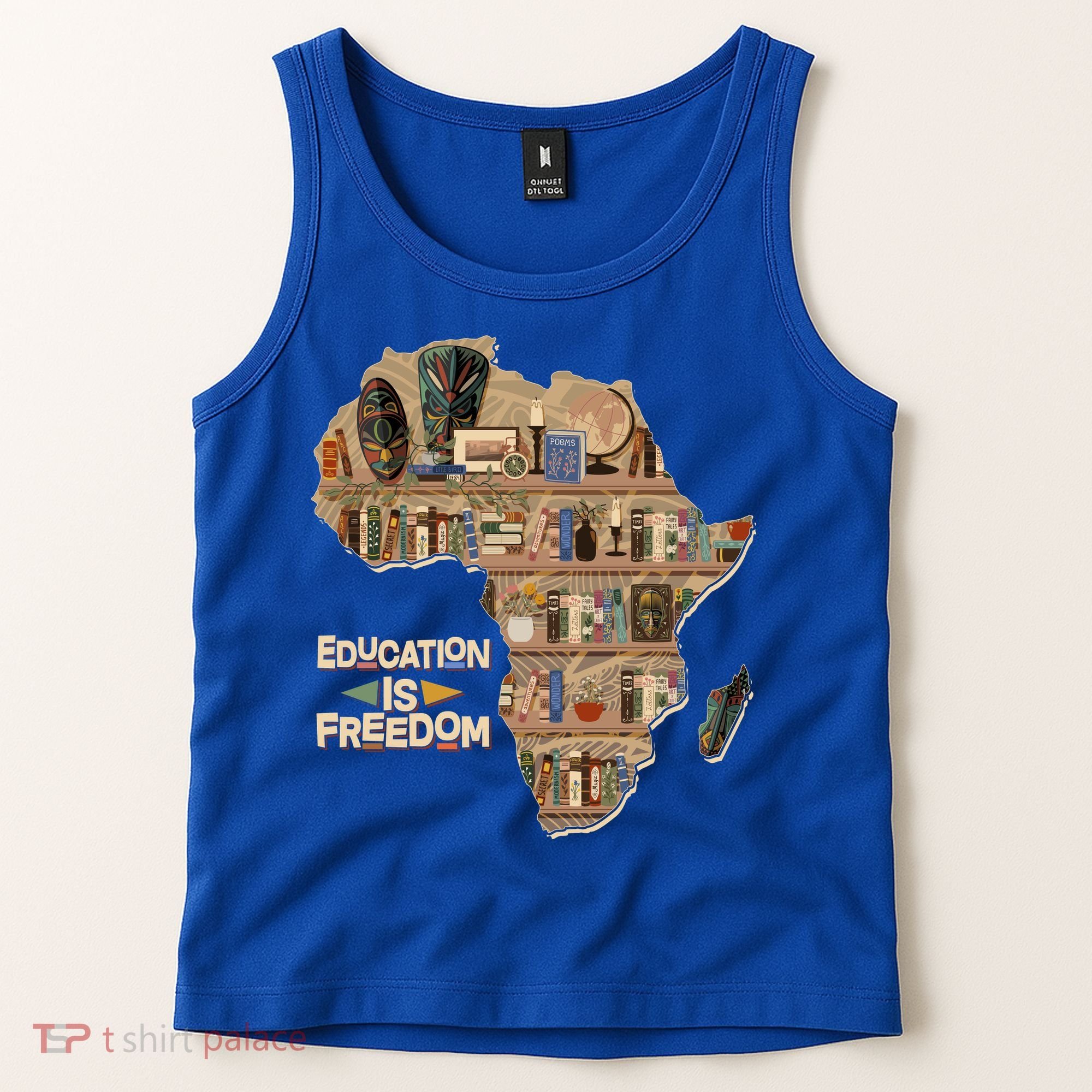 African American Black History Education Is Freedom Tank Top