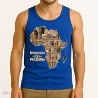 African American Black History Education Is Freedom Tank Top thumb 3