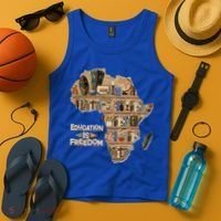 African American Black History Education Is Freedom Tank Top thumb 4