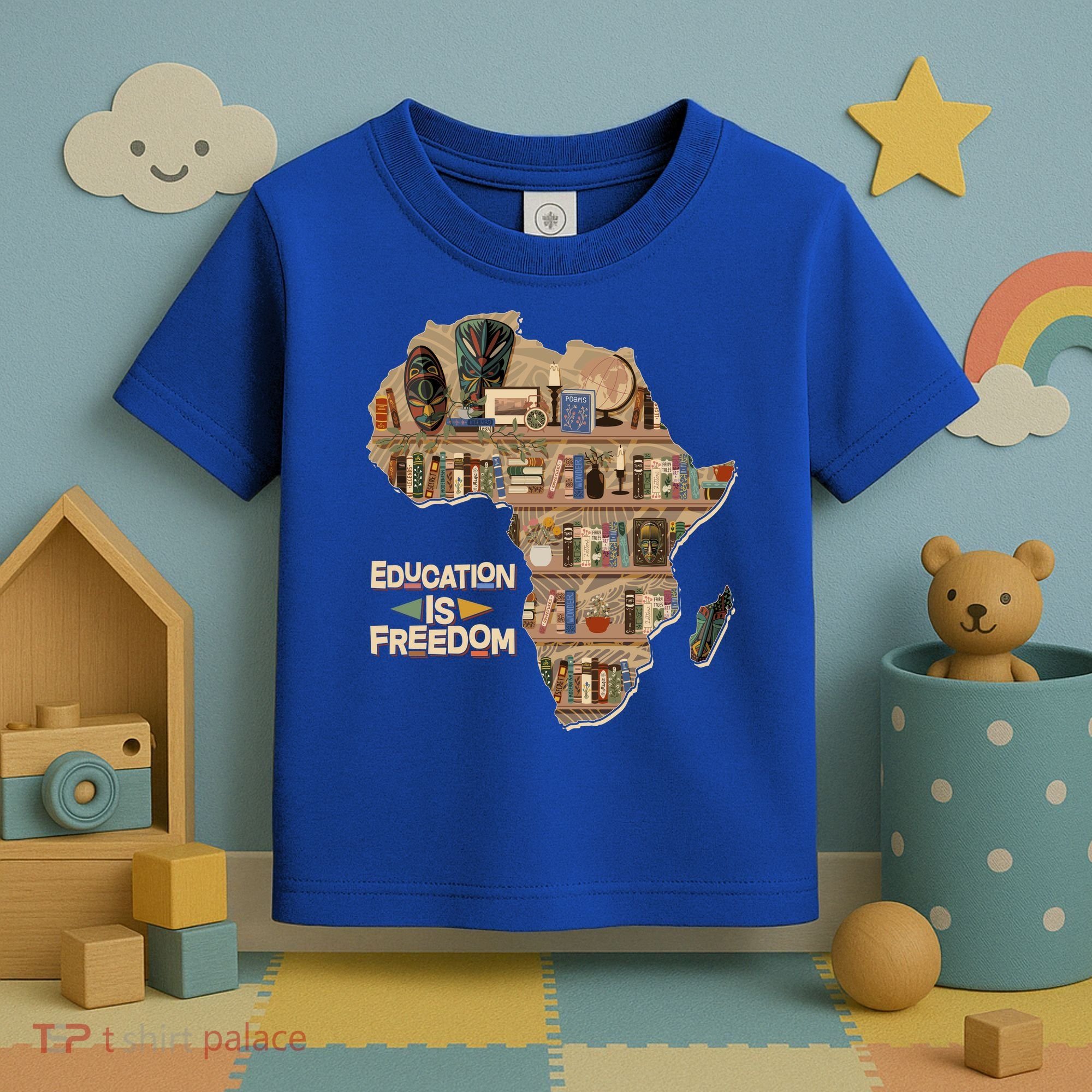 African American Black History Education Is Freedom Toddler T-Shirt